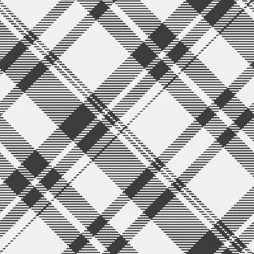 Classic, monochrome plaid pattern. A timeless, versatile design perfect for b 스톡 일러스트