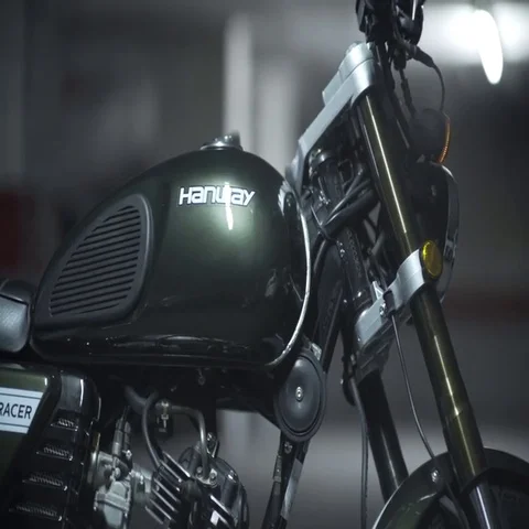 Classic Motorcycle Dolly 4k Stock Footage 69713210