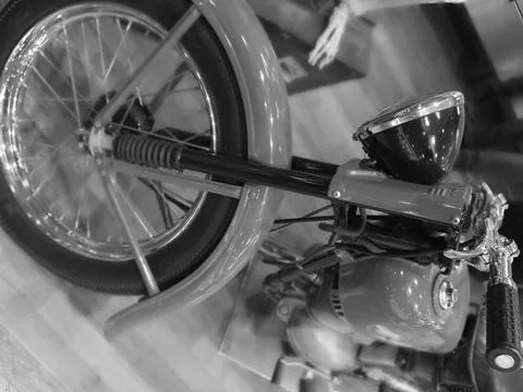 Classic motorcycle Foto stock