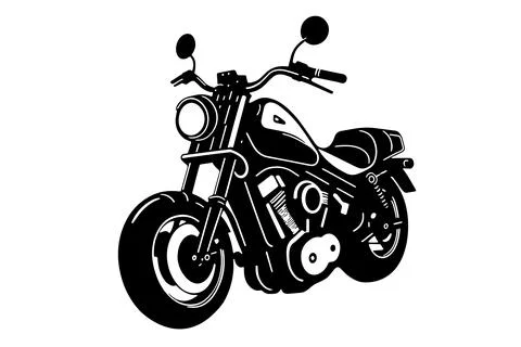 Classic motorcycle vector illustration. Motor bike for logo, biker club emb.. Illustrazione stock