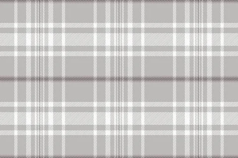 Classic, neutral plaid pattern. Soft gray and white hues create a versatile t 스톡 일러스트