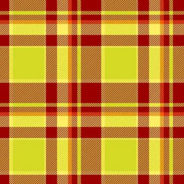 Classic old textile plaid seamless background. Vector tartan pattern suitab.. Stock Illustration