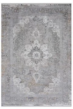Classic patterned machine rug on a white background Stock Photos