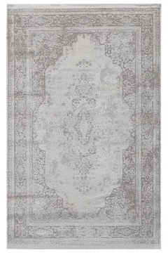 Classic patterned machine rug on a white background Stock Photos