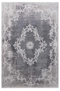 Classic patterned machine rug on a white background Stock-Fotos