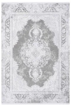 Classic patterned machine rug on a white background Stock Photos