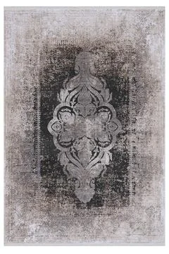 Classic patterned machine rug on a white background Stock-Fotos