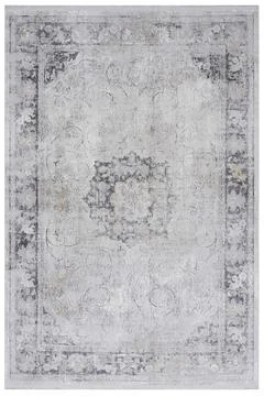 Classic patterned machine rug on a white background Stock Photos