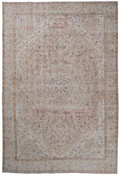 Classic patterned machine rug on a white background Stock Photos