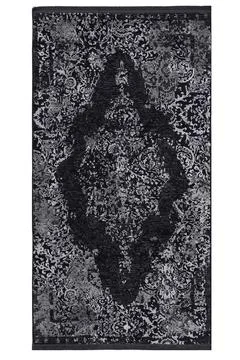 Classic patterned machine rug on a white background Stock Photos