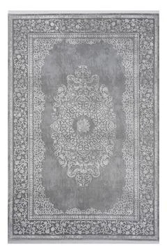 Classic patterned machine rug on a white background Stock Photos