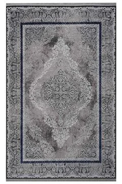 Classic patterned machine rug on a white background Stock Photos