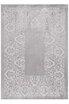 Classic patterned machine rug on a white background Stock Photos