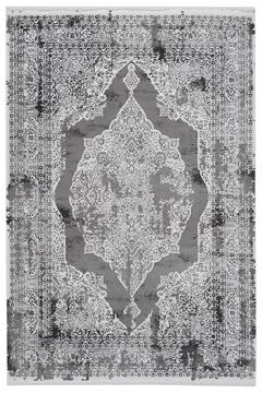 Classic patterned machine rug on a white background Stock Photos