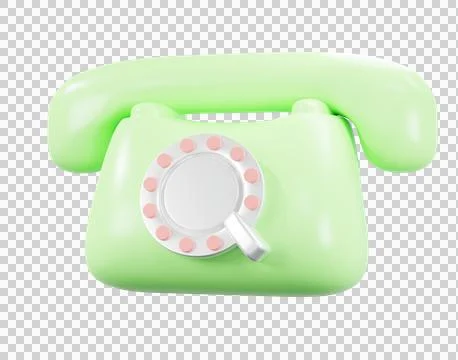 Classic phone Stock Illustration