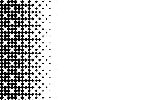 Classic Pixel Dither Pattern Gradient Retro Design イラスト素材