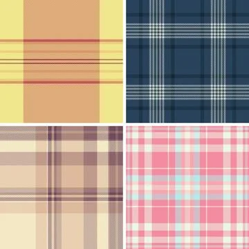 Classic plaid background tailored for editorial design. Structured tartan fra Stock Illustration