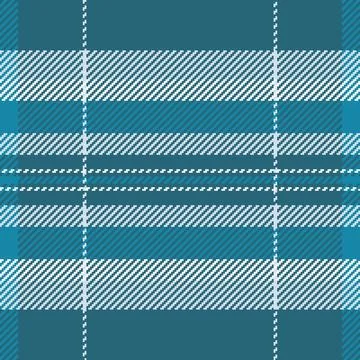 Classic plaid pattern in blue and white. Perfect for backgrounds, textures, o Stock Illustration