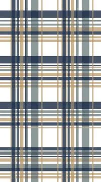 Classic plaid pattern in blue brown and gray for textiles. イラスト素材