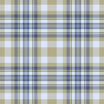 Classic plaid pattern with blue, light blue, and tan hues. Ideal for backgrou Stockillustratie