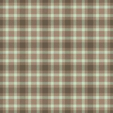 Classic plaid pattern in brown  sage. Versatile texture for backgrounds, text 스톡 일러스트