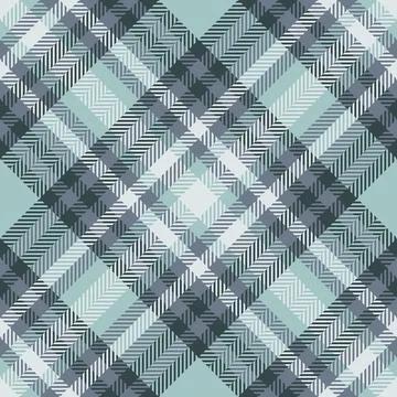Classic plaid pattern with calming cool tones. Versatile backdrop for textile Stockillustratie