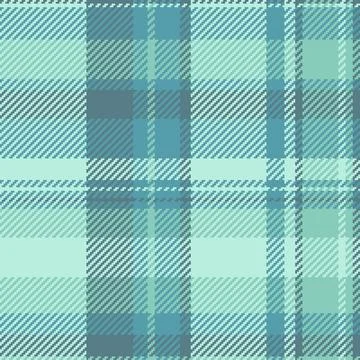 Classic plaid pattern in cool blue and green tones.  Timeless design ideal fo 스톡 일러스트