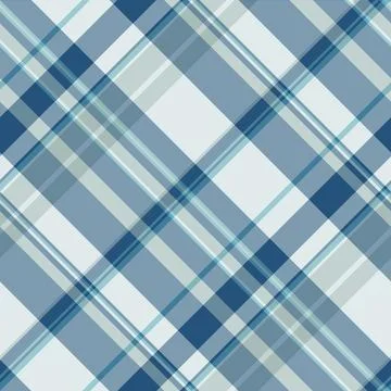 Classic plaid pattern with cool blue tones, evoking a sense of tradition and  스톡 일러스트