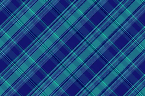 Classic plaid pattern in cool blue and teal tones. Versatile background for f Stock Illustration