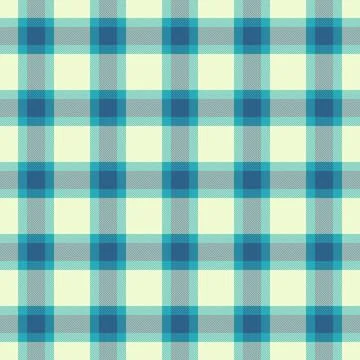Classic plaid pattern with cool blue hues and a soft background. Timeless and Stock Illustration