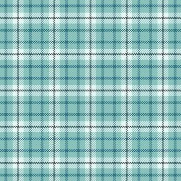 Classic plaid pattern with cool blue tones and textured effect. Perfect for b Stock Illustration