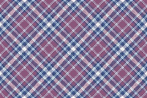 Classic plaid pattern in cool hues. A seamless textile design, perfect for fa 스톡 일러스트