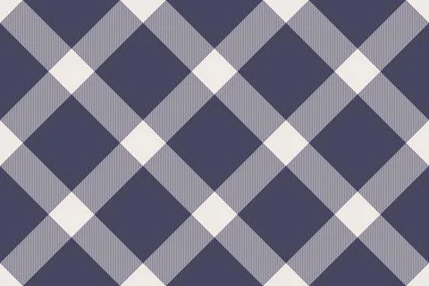 Classic plaid pattern in cool hues. Elegant textile texture ideal for backgro Stock Illustration