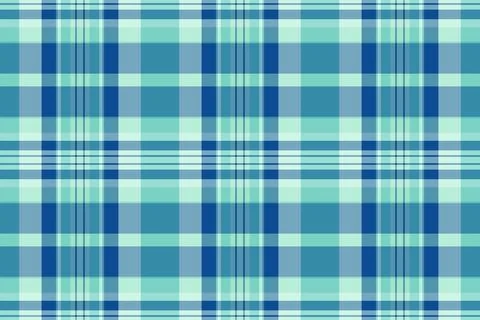 Classic plaid pattern with a cool, refreshing blue color palette. Ideal for b 库存插图