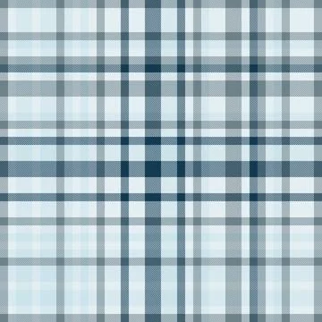 Classic plaid pattern in cool tones. Versatile background for design, fashion Stock Illustration