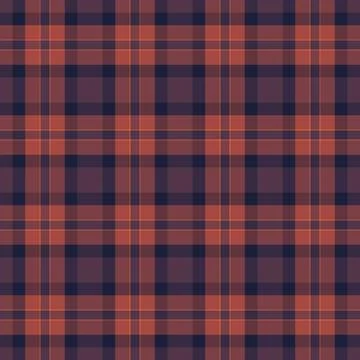 Classic plaid pattern in deep red and blue hues. A versatile design for texti Stock Illustration
