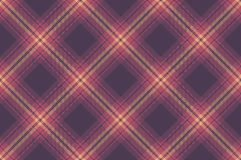 Classic plaid pattern with diagonal lines of intersecting color. Perfect for  Stock Illustration