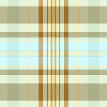 Classic plaid pattern with earth tones and sky blue. Versatile, timeless text Stock Illustration