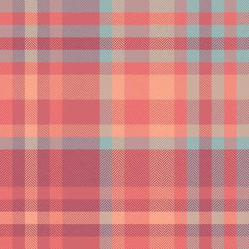 Classic plaid pattern featuring intersecting lines in pink and blue tones. Id Stock Illustration