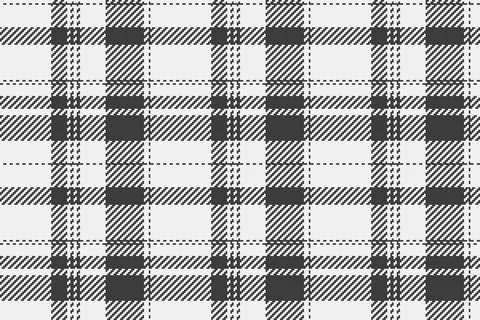 Classic plaid pattern, grayscale textile design. Perfect for backgrounds, app 스톡 일러스트