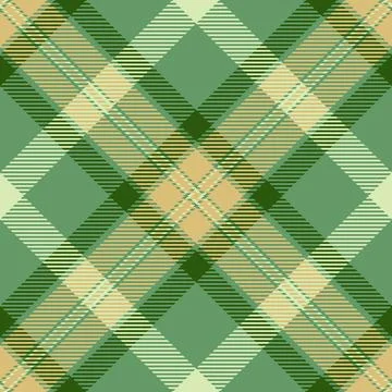 Classic plaid pattern with green and beige hues. Versatile texture ideal for  스톡 일러스트