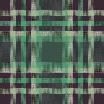 Classic plaid pattern in green and grey. Timeless design perfect for textiles Illustrazione stock