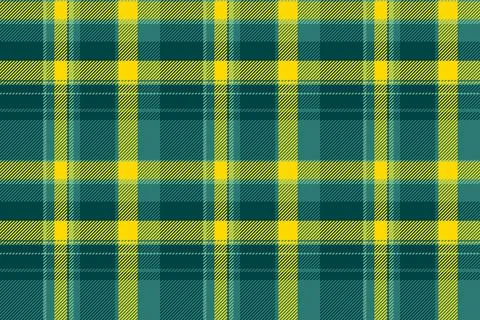 Classic plaid pattern. Green and yellow textured checks create a timeless tex 스톡 일러스트