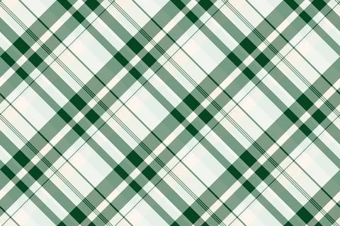 Classic plaid pattern in green and white tones. Represents tradition, heritag Stockillustratie
