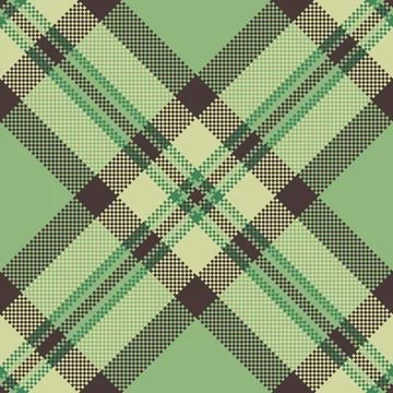 Classic plaid pattern in green tones. Versatile textile design perfect for ba 스톡 일러스트