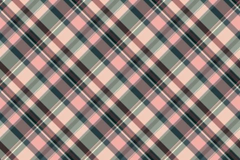 Classic plaid pattern with a modern color twist. Perfect for backgrounds, tex 库存插图