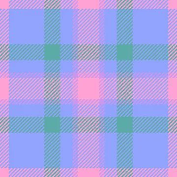 Classic plaid pattern with a modern, playful twist. Pastel colors create a so Stock Illustration