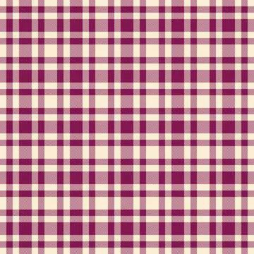 Classic plaid pattern with a modern twist. Burgundy and beige hues create a s Stock Illustration