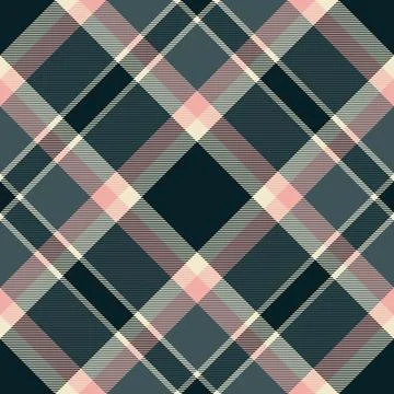 Classic plaid pattern in muted tones. A timeless textile design with intersec Illustrazione stock