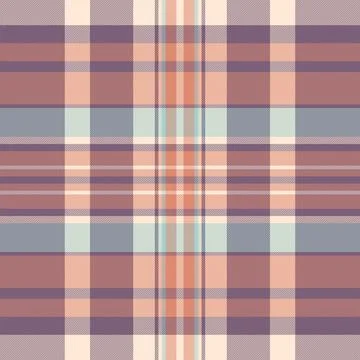 Classic plaid pattern in muted tones. Textile design with intersecting lines  Stock Illustration